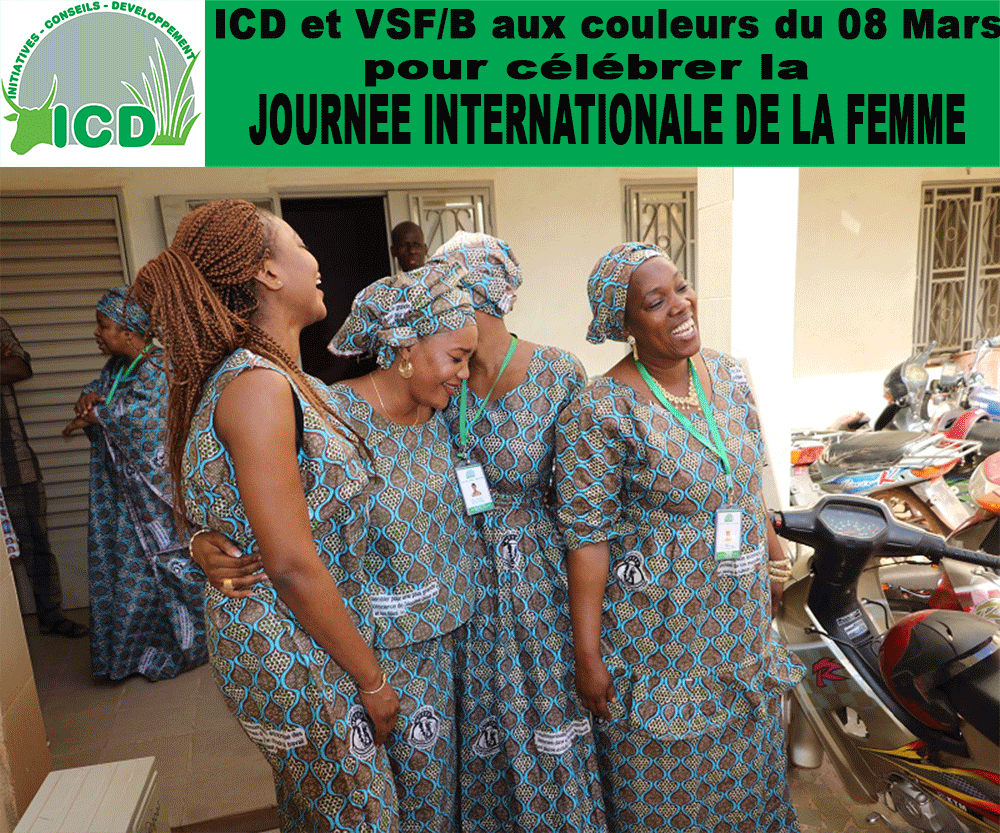 Célébration à ICD Mali du 08 Mars Journée Internationale de la Femme 